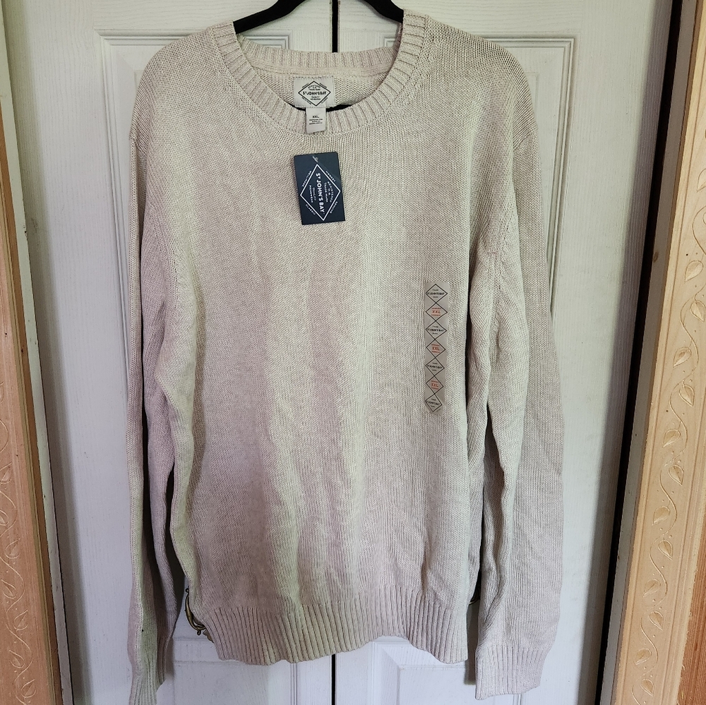 Nwt Men's Cream Sweater